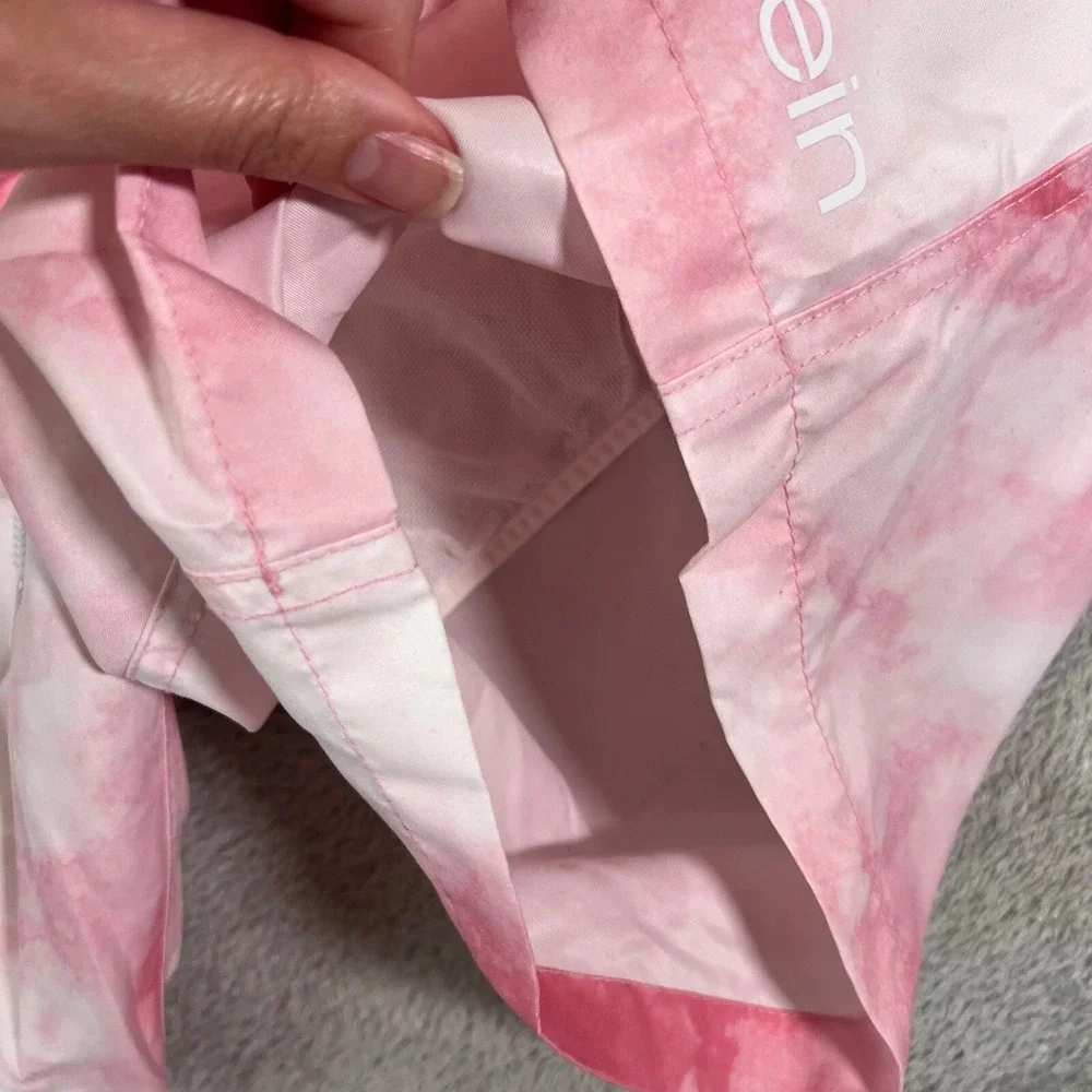 Calvin Klein Swim Trunks Mens Medium Pink Tie Dye‎ 7